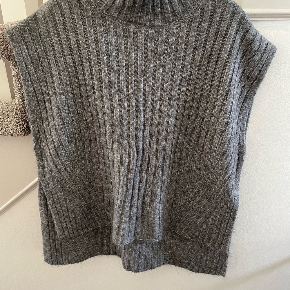 a new day Charcoal Ribbed Turtleneck Sweater